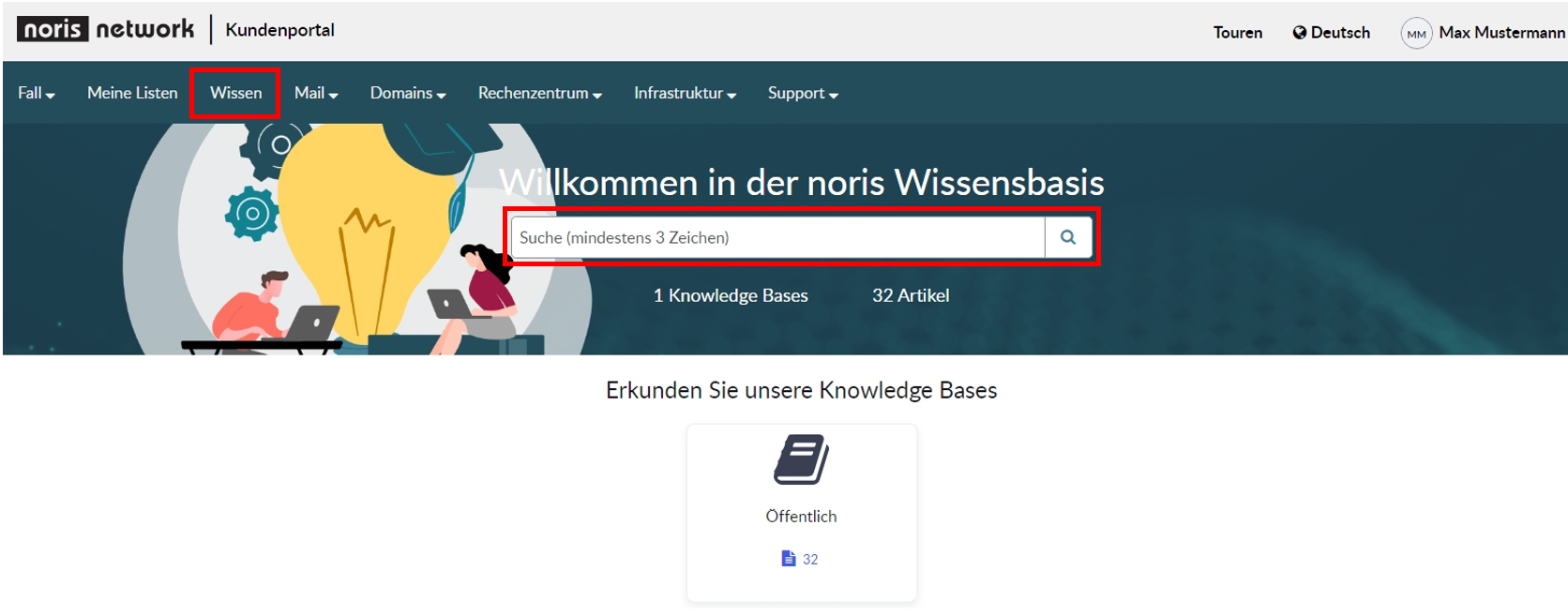 Knowledge Homepage