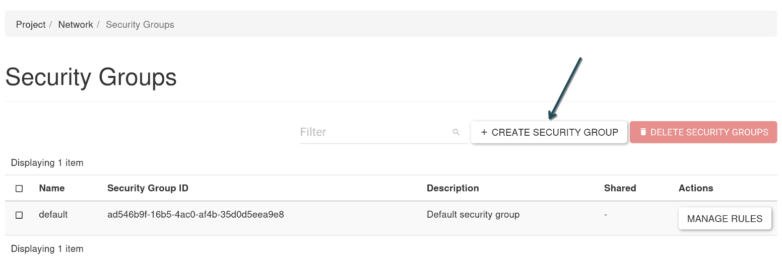 Security-Group-Dialog erstellen