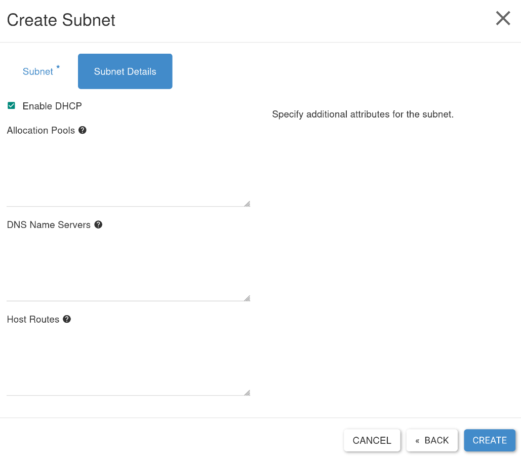 Zweites Subnetz erstellt